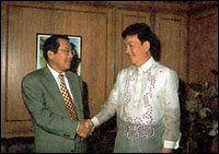 Mr. Paul Ching, Board Chairman and President together with Mr. Gordon Teng, Director and Executive Vice President